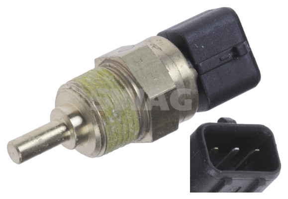 Senzor,temperatura lichid de racire 33 10 6727 SWAG